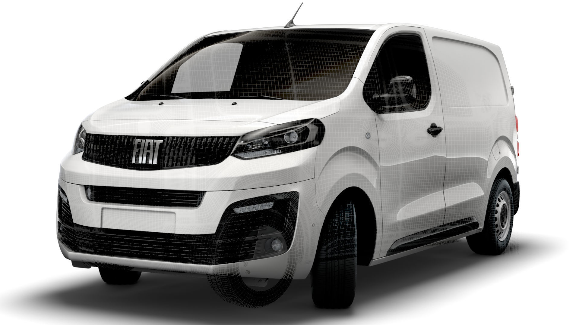 Fiat E Scudo L1 2022 3D model_19