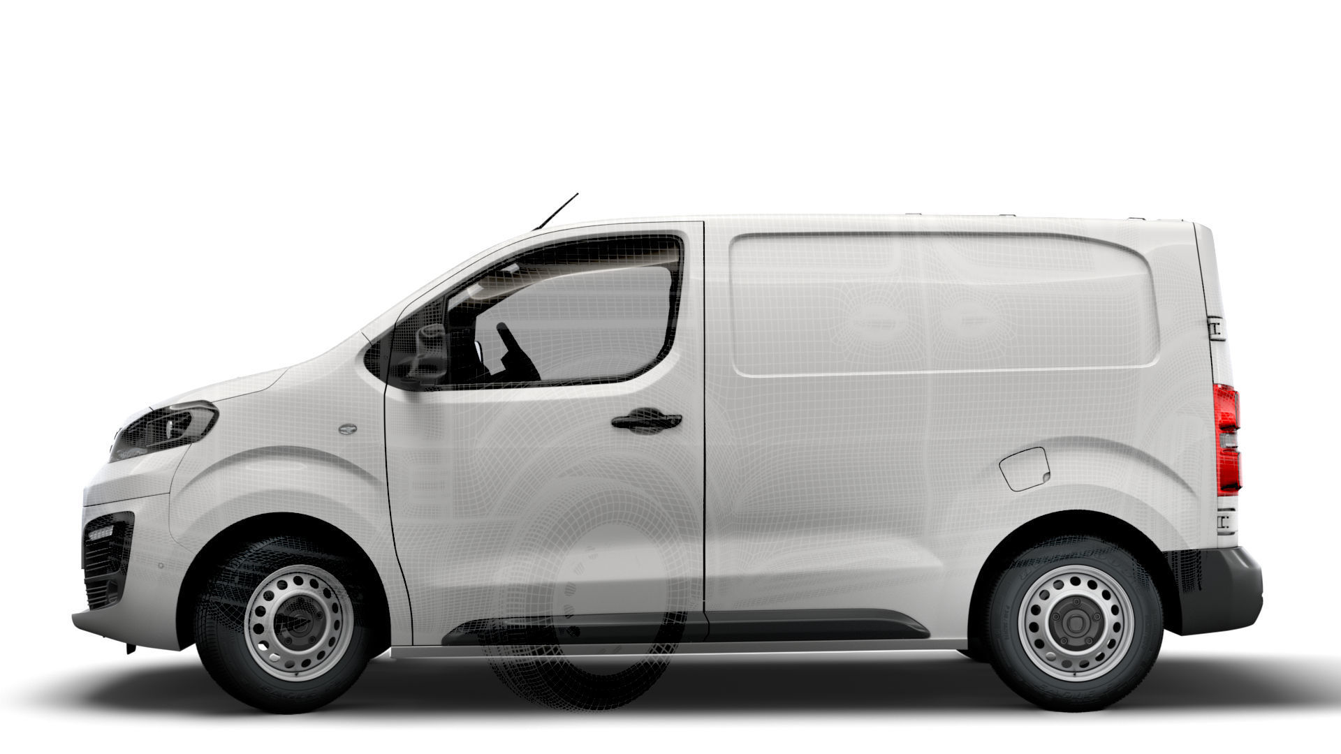 Fiat E Scudo L1 2022 3D model_15