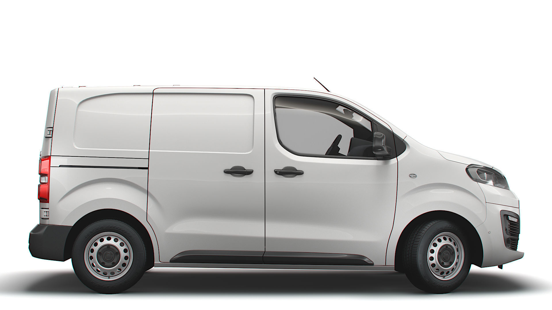 Fiat E Scudo L1 2022 3D model_1