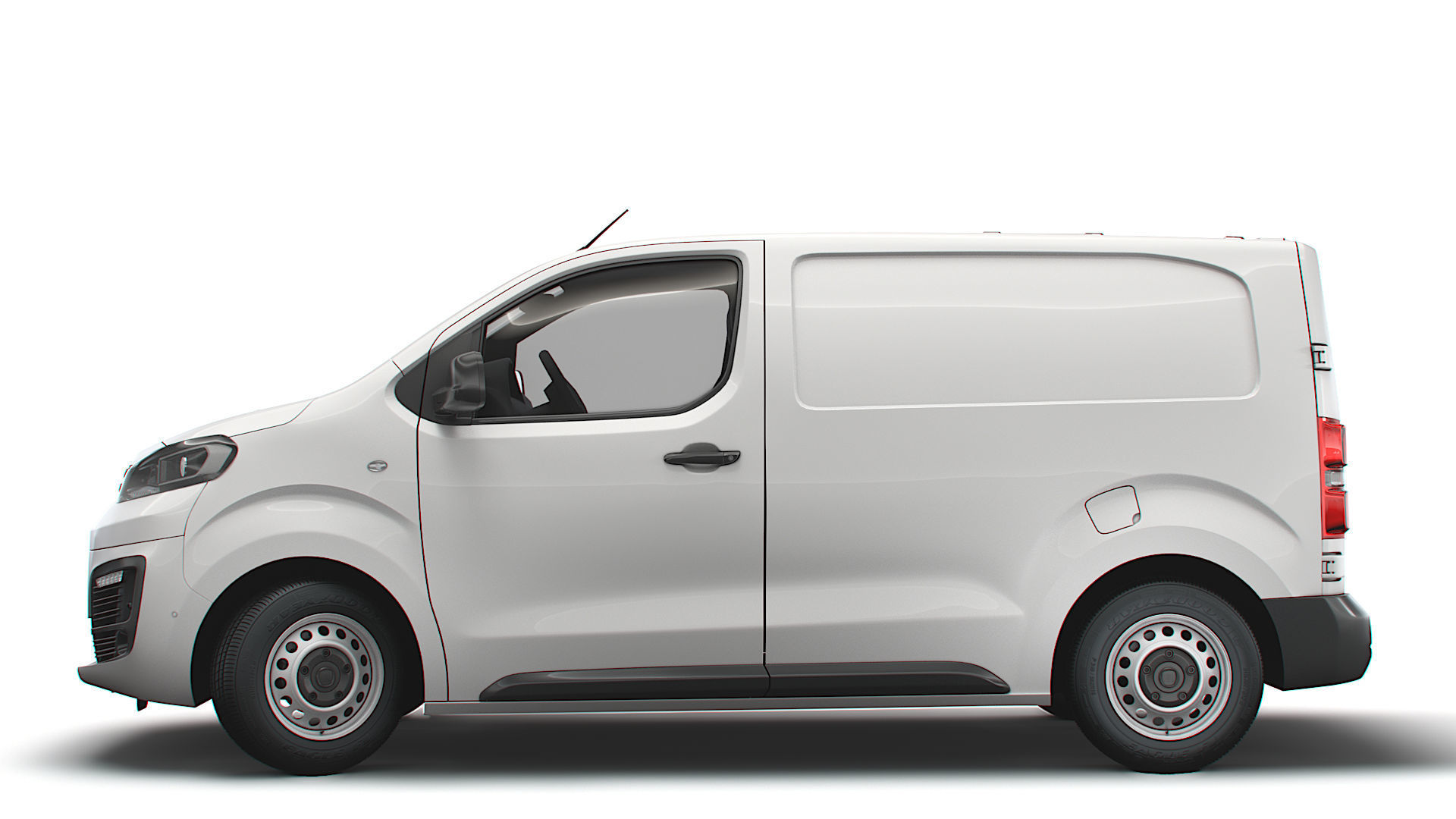 Fiat E Scudo L1 2022 3D model_3