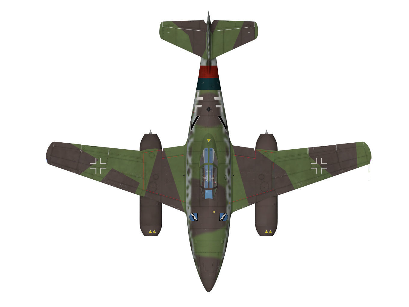 Messerschmitt Me 262 A-1a 3D model_11