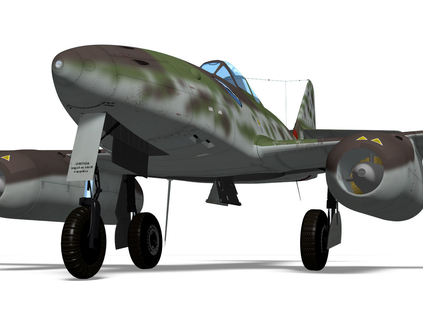 Messerschmitt Me 262 A-1a 3D model_7
