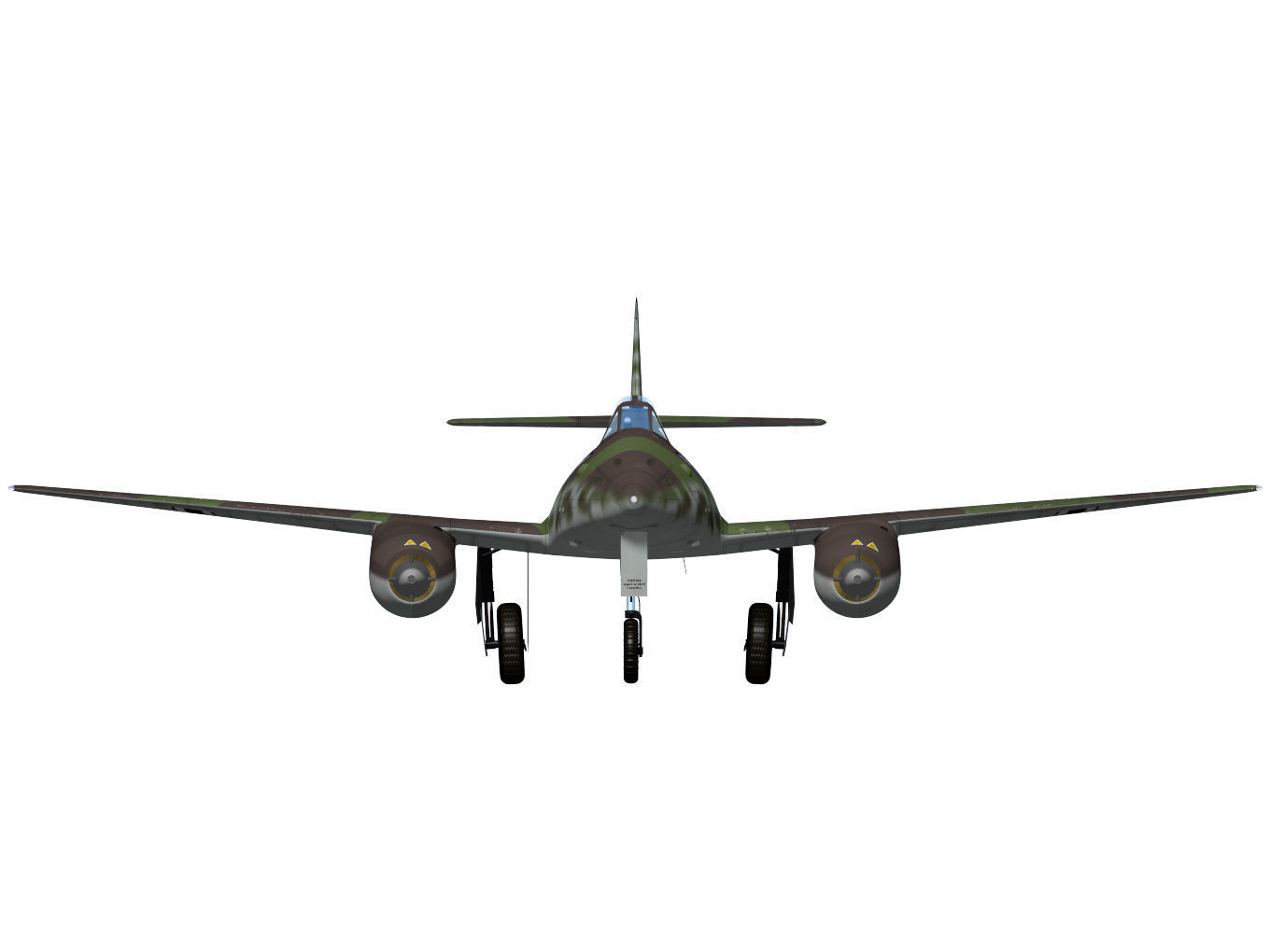Messerschmitt Me 262 A-1a 3D model_10