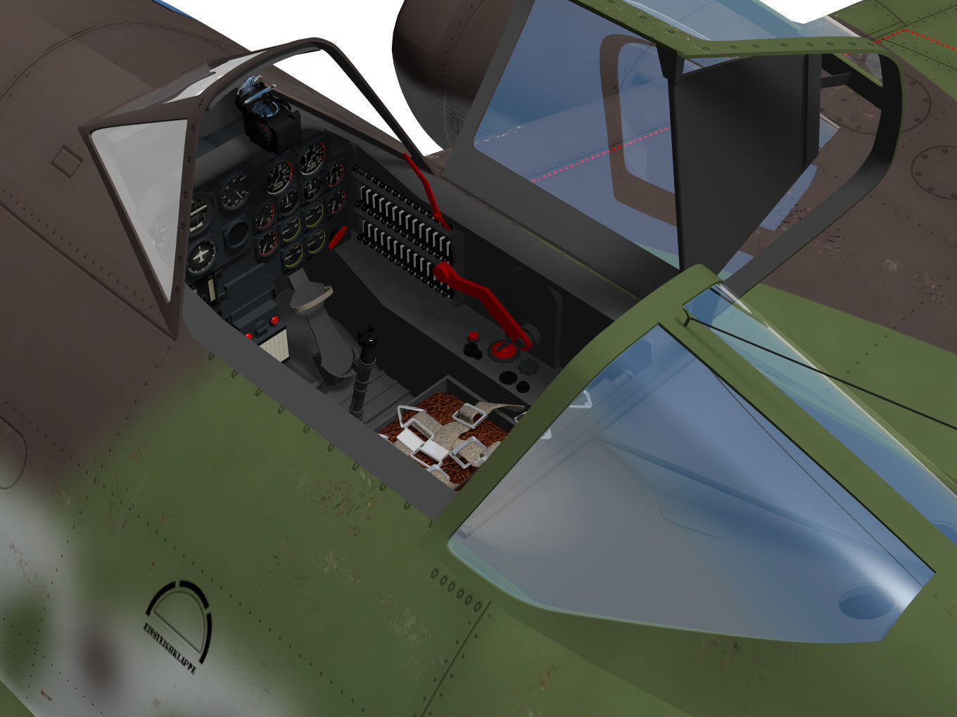Messerschmitt Me 262 A-1a 3D model_6