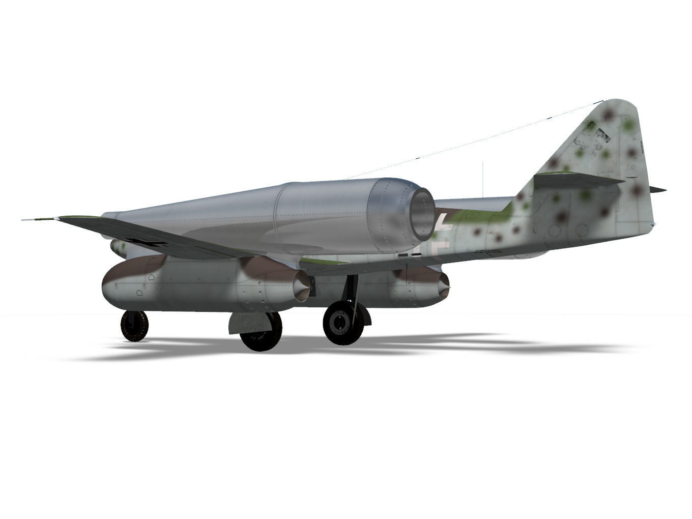 Messerschmitt Me 262 A-1a Lorin 3D model_3