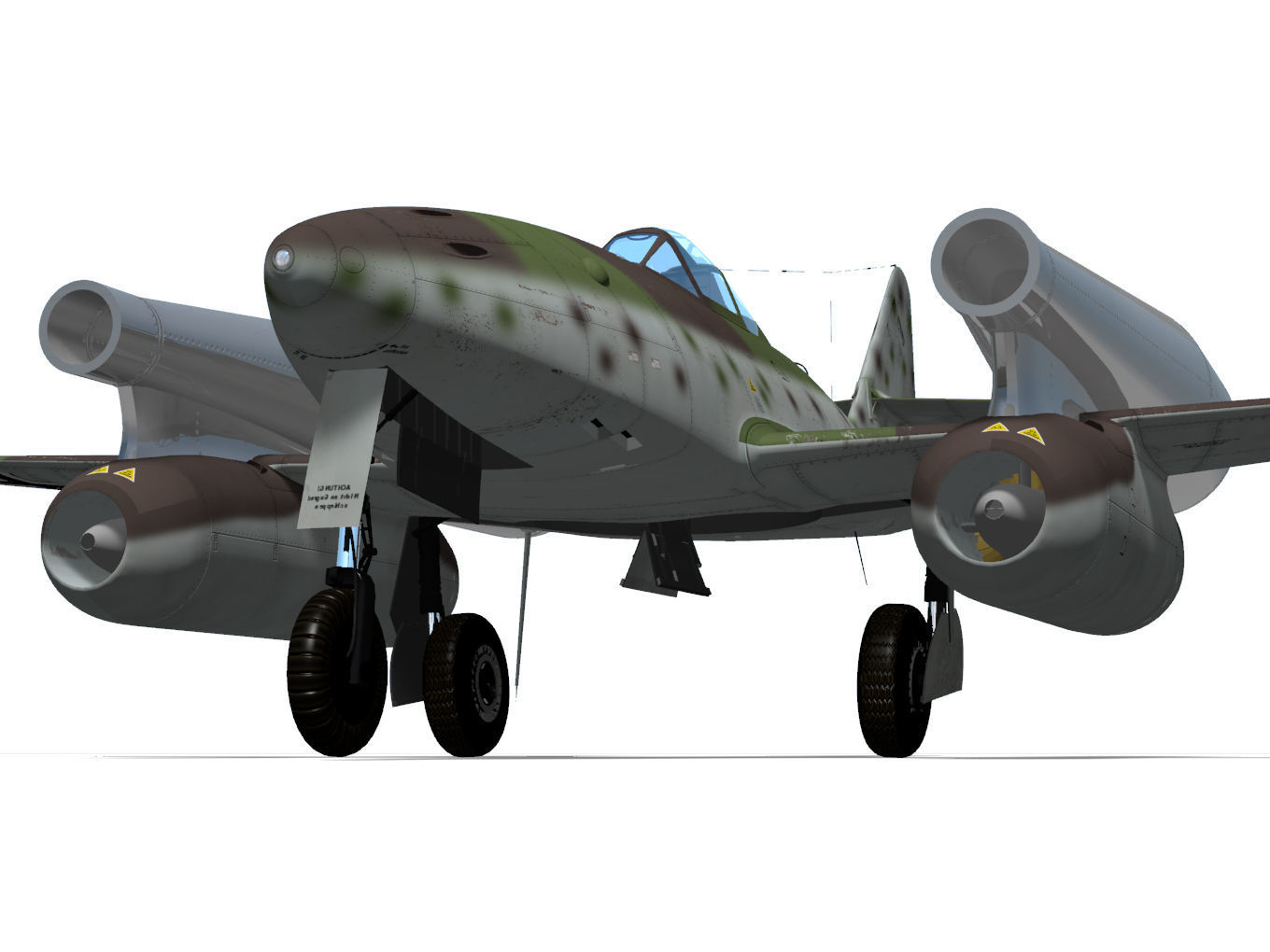 Messerschmitt Me 262 A-1a Lorin 3D model_7
