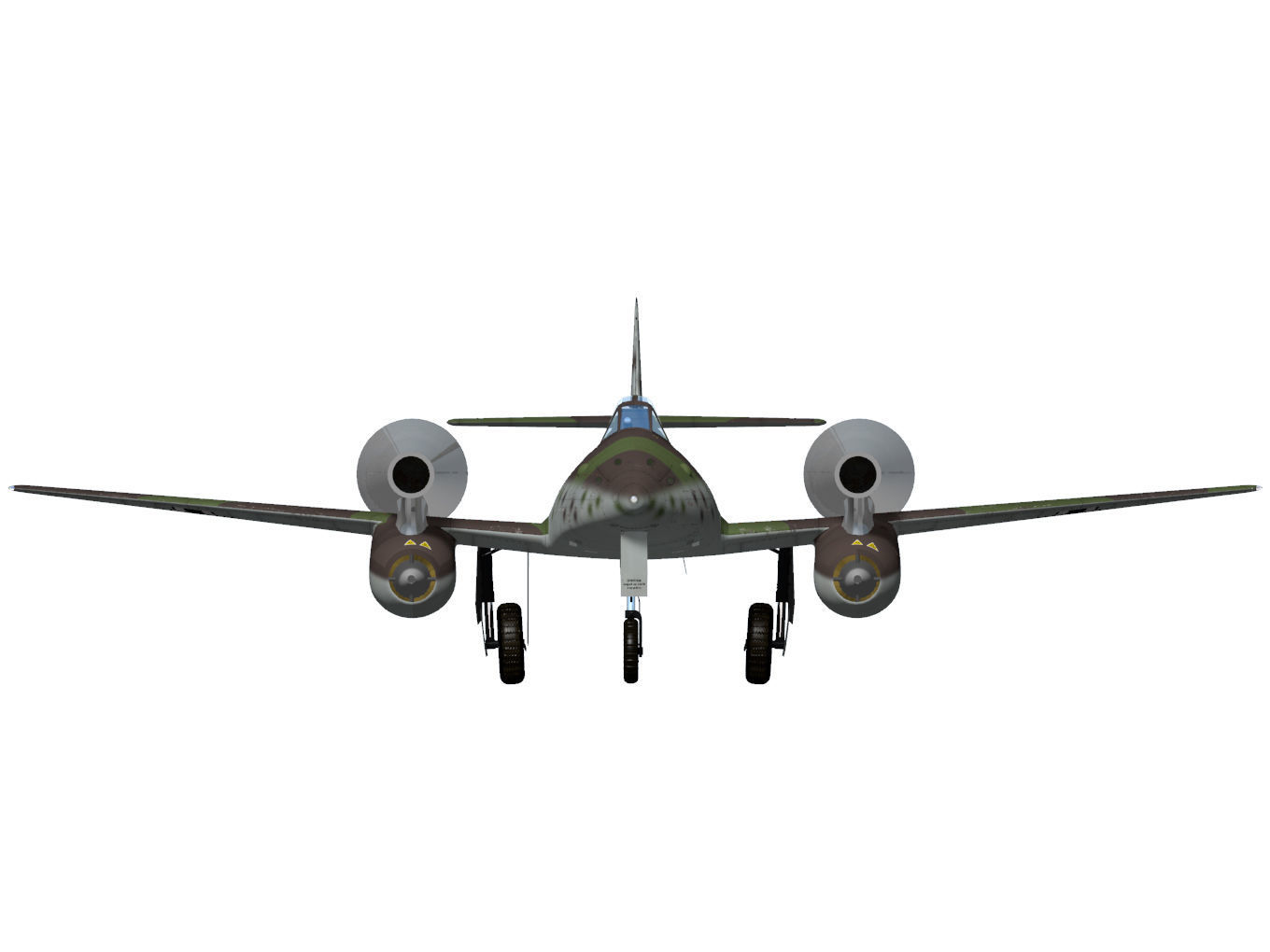 Messerschmitt Me 262 A-1a Lorin 3D model_10