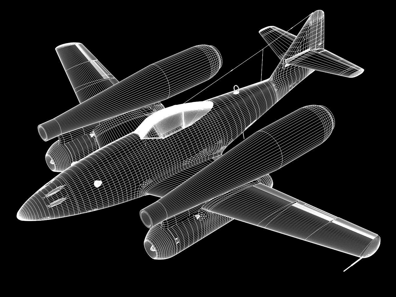 Messerschmitt Me 262 A-1a Lorin 3D model_13