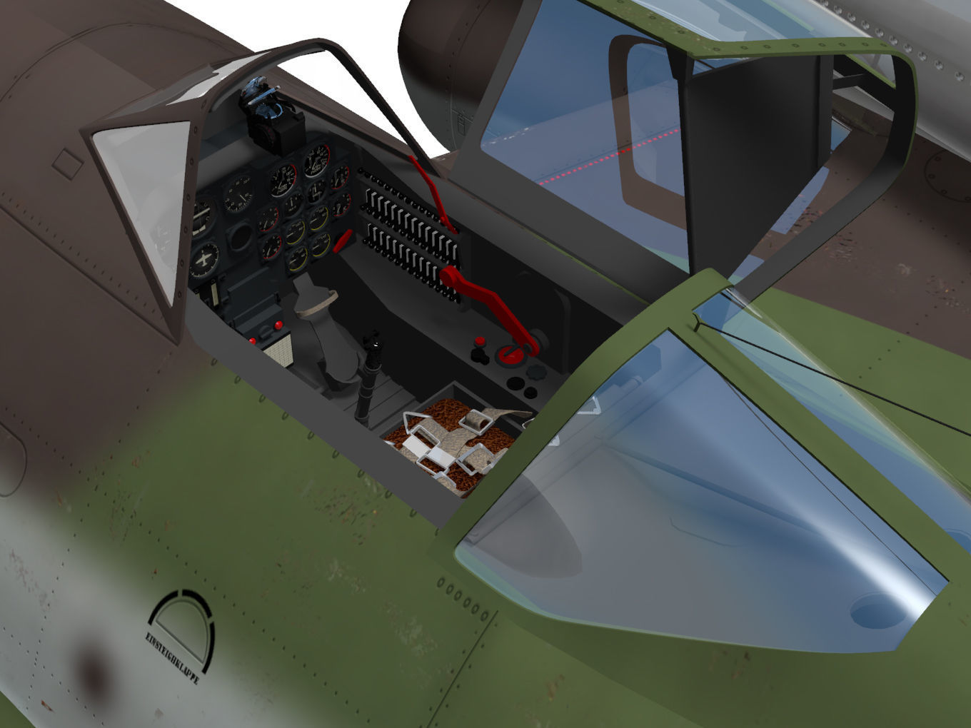Messerschmitt Me 262 A-1a Lorin 3D model_6