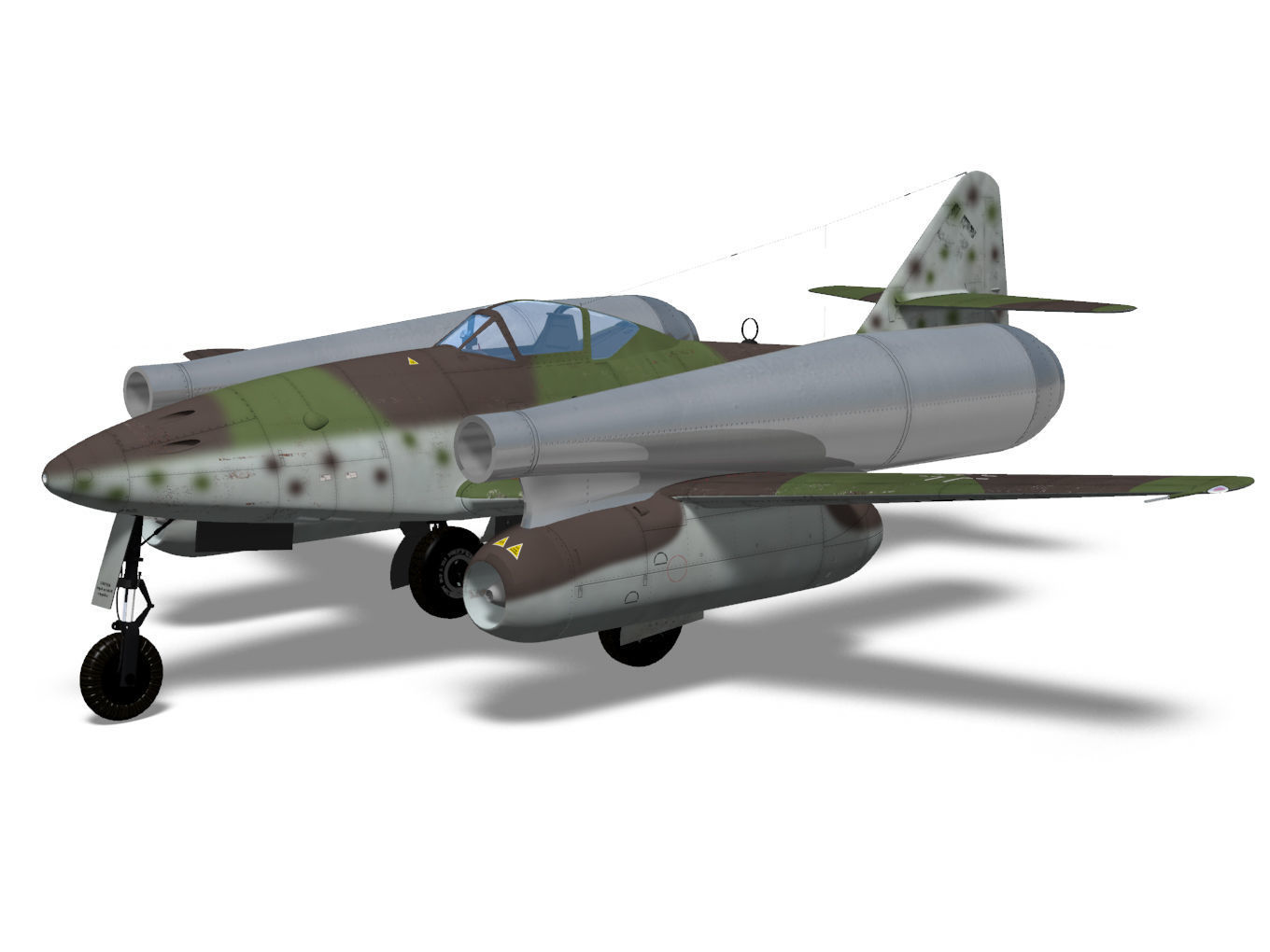 Messerschmitt Me 262 A-1a Lorin 3D model_1