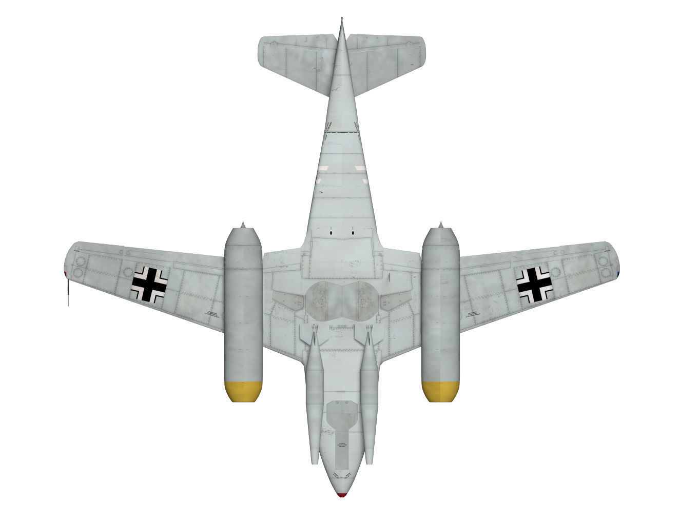 Messerschmitt Me 262 Schnellbomber 1a 3D model_11