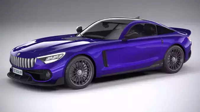 Generic Sport Car 2021 LowPoly