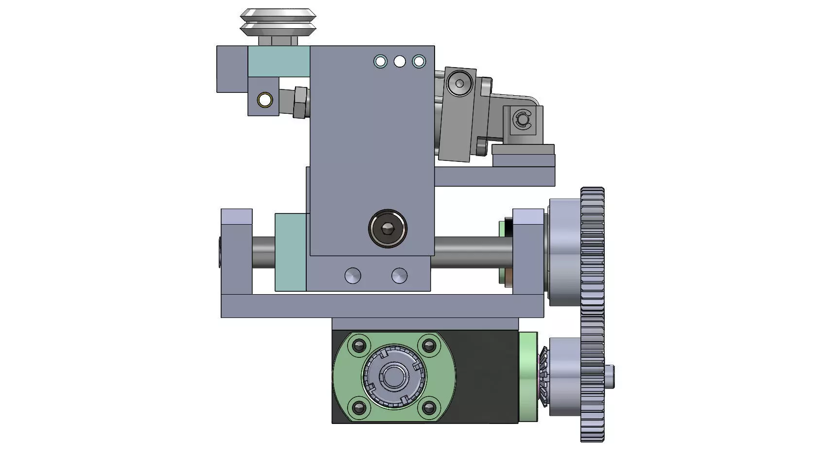 Edge Guide assembly 3D model_0