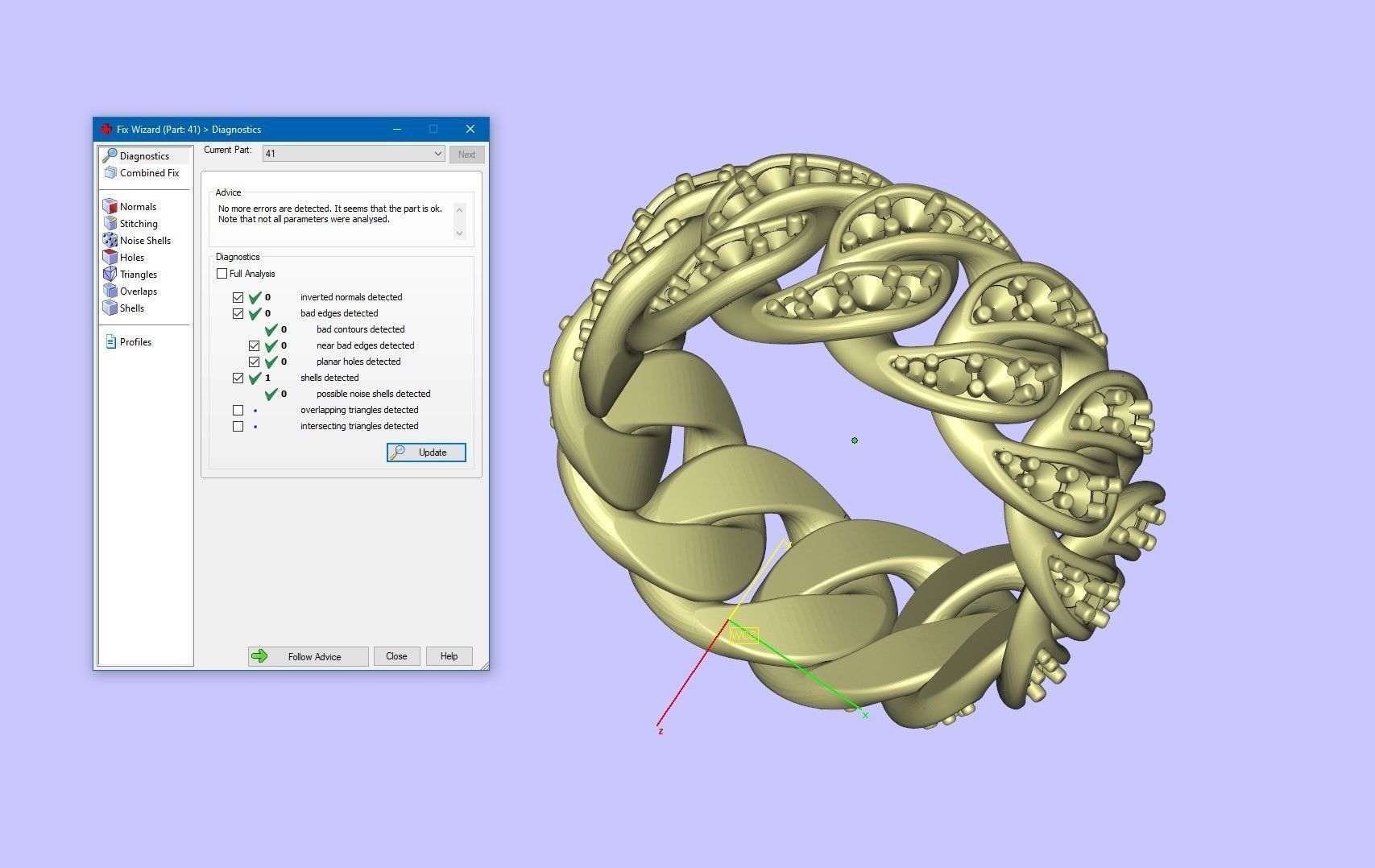 Gold N877 3D print model_5