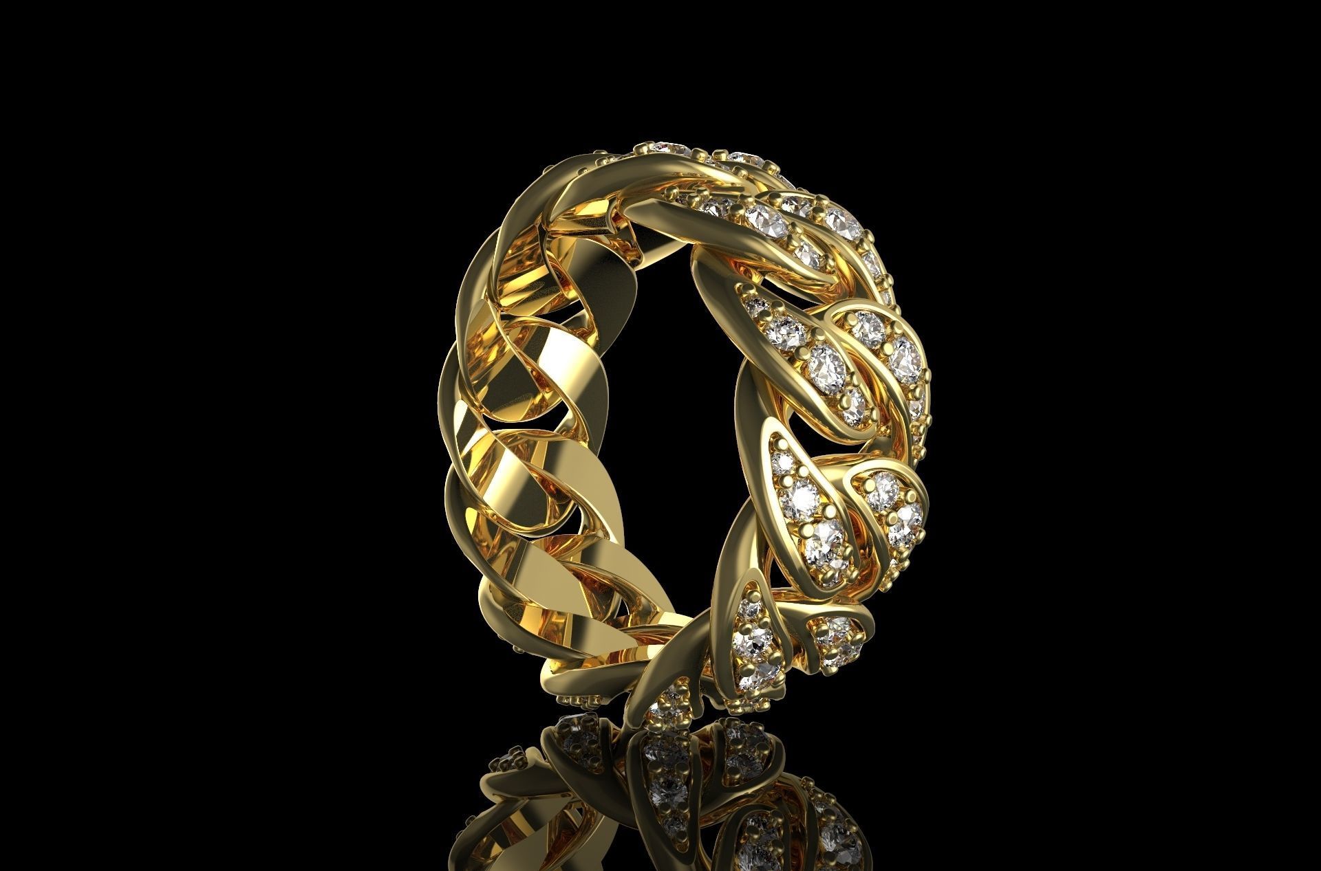 Gold N877 3D print model_3