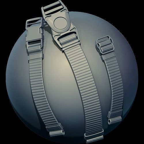 Straps and Buckles Free Demo free 3D model CGTrader