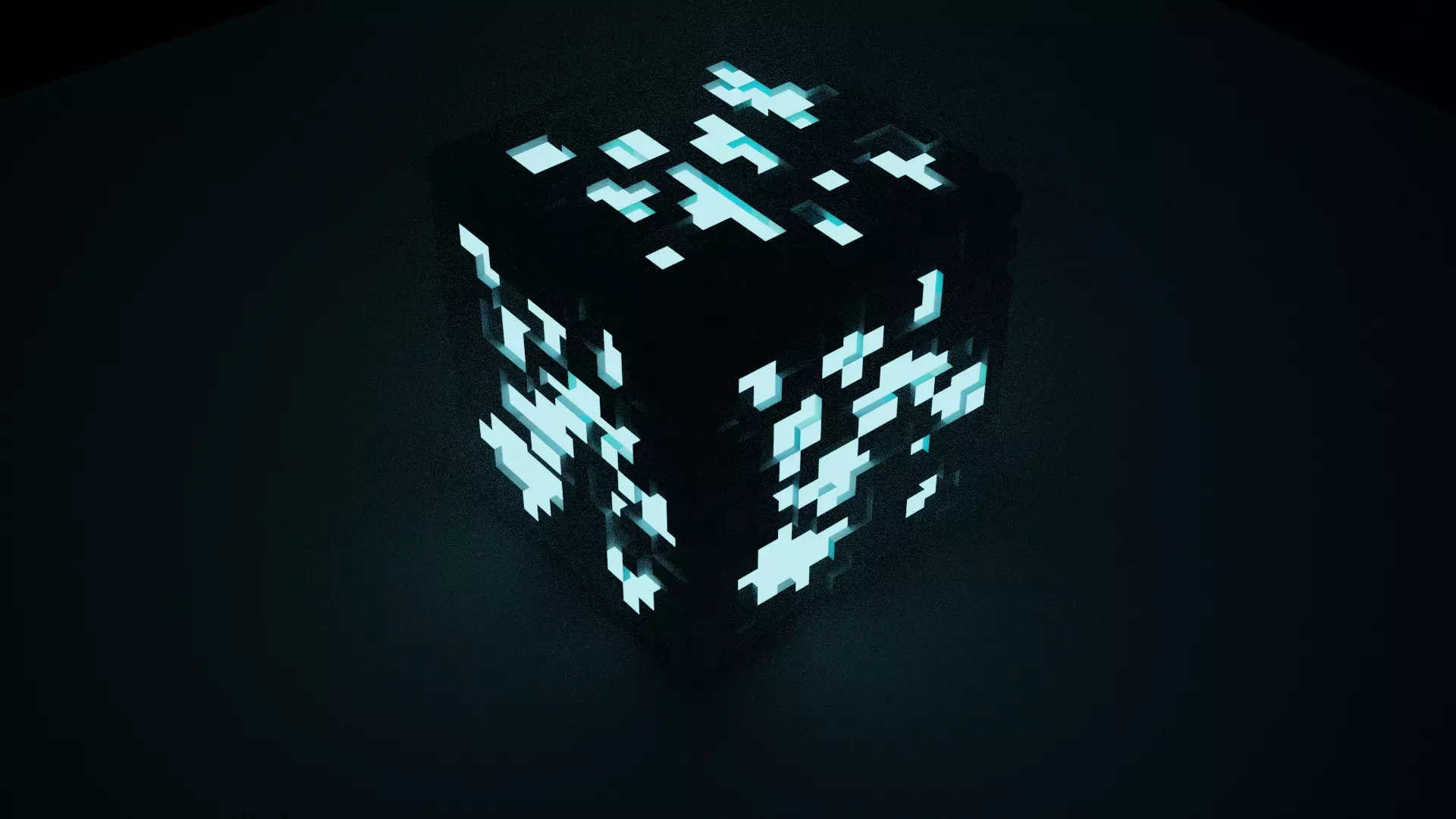 Diamond Block 3D model_0
