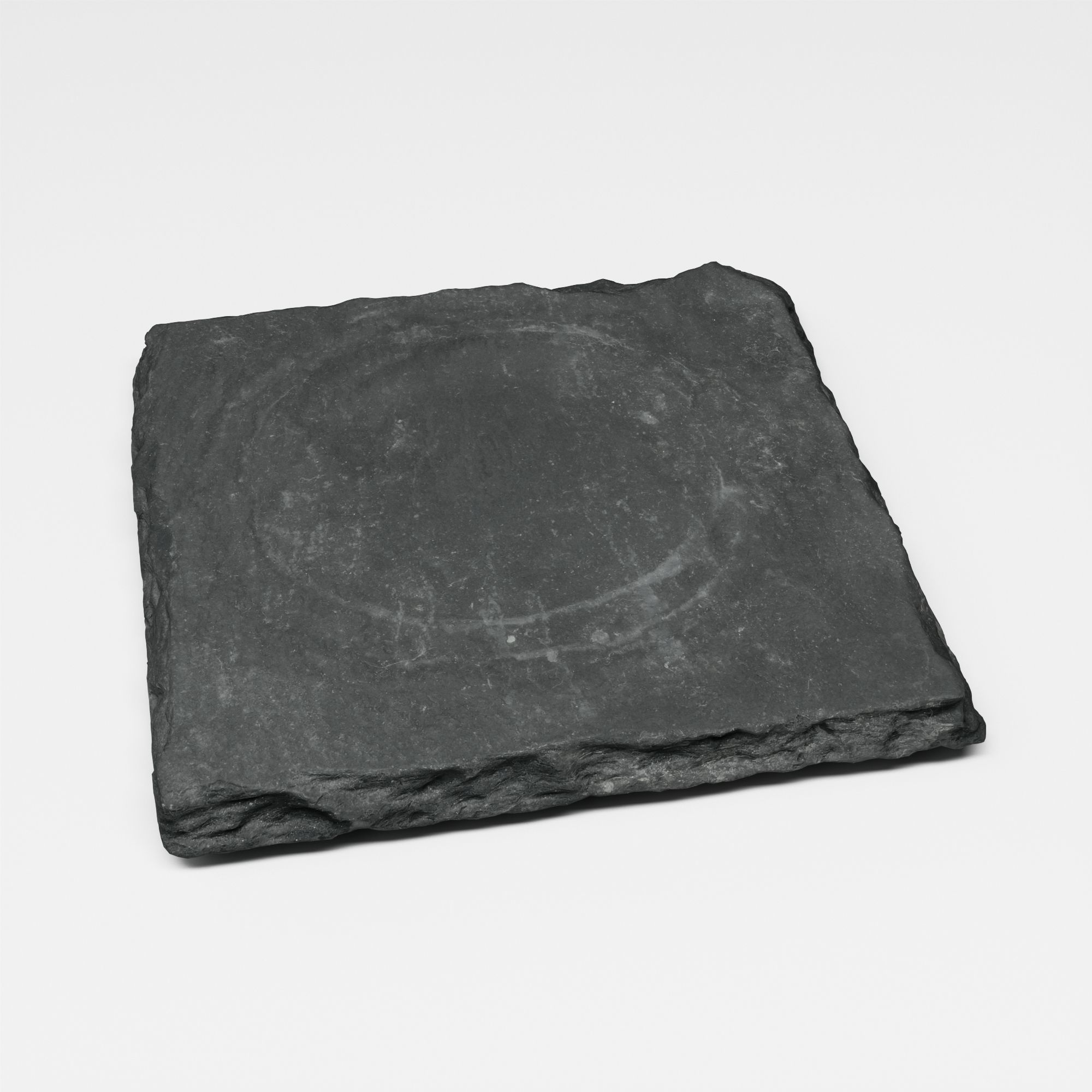 Slate Coasters 4 3D model_2