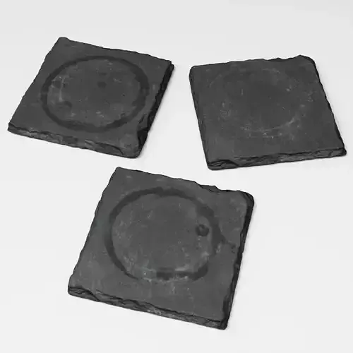 Slate Coasters 4