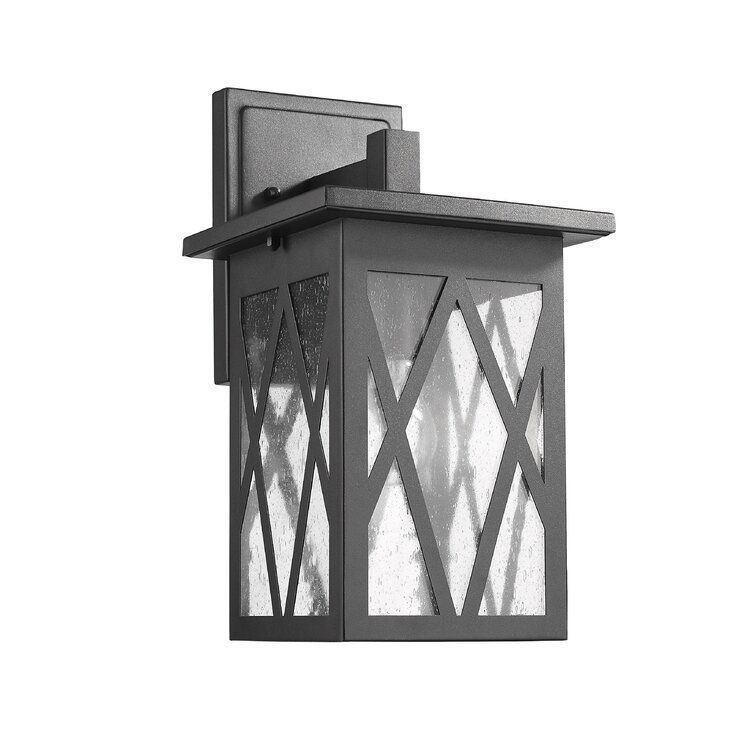 Dunphy Seeded Glass Outdoor Sconce 3D model_3