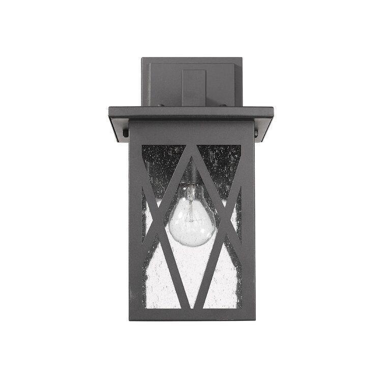Dunphy Seeded Glass Outdoor Sconce 3D model_2