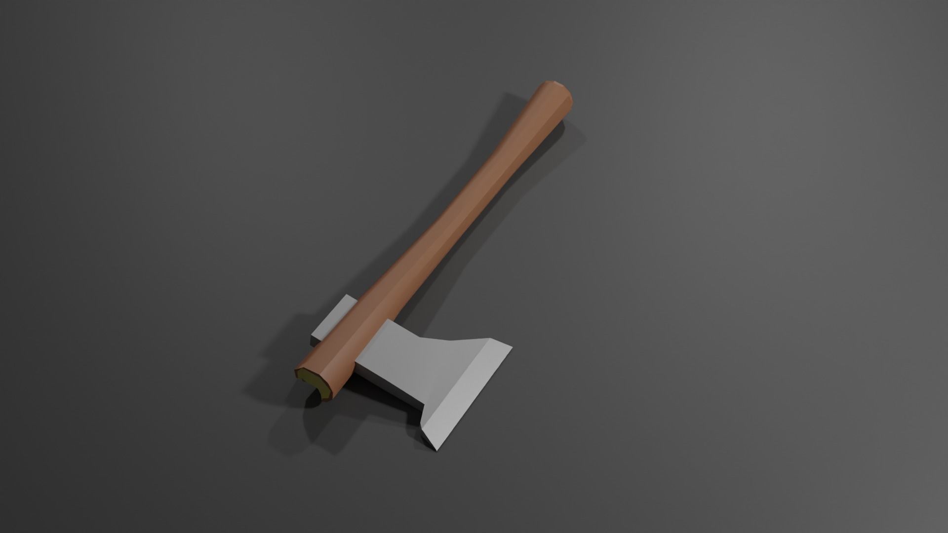 Swords axe 3D model_1