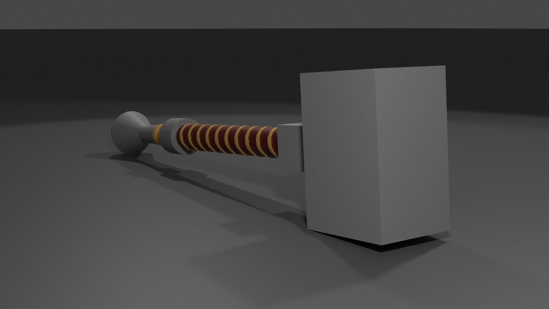 Swords axe 3D model_8