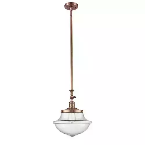 Draeger Light Single Schoolhouse Pendant