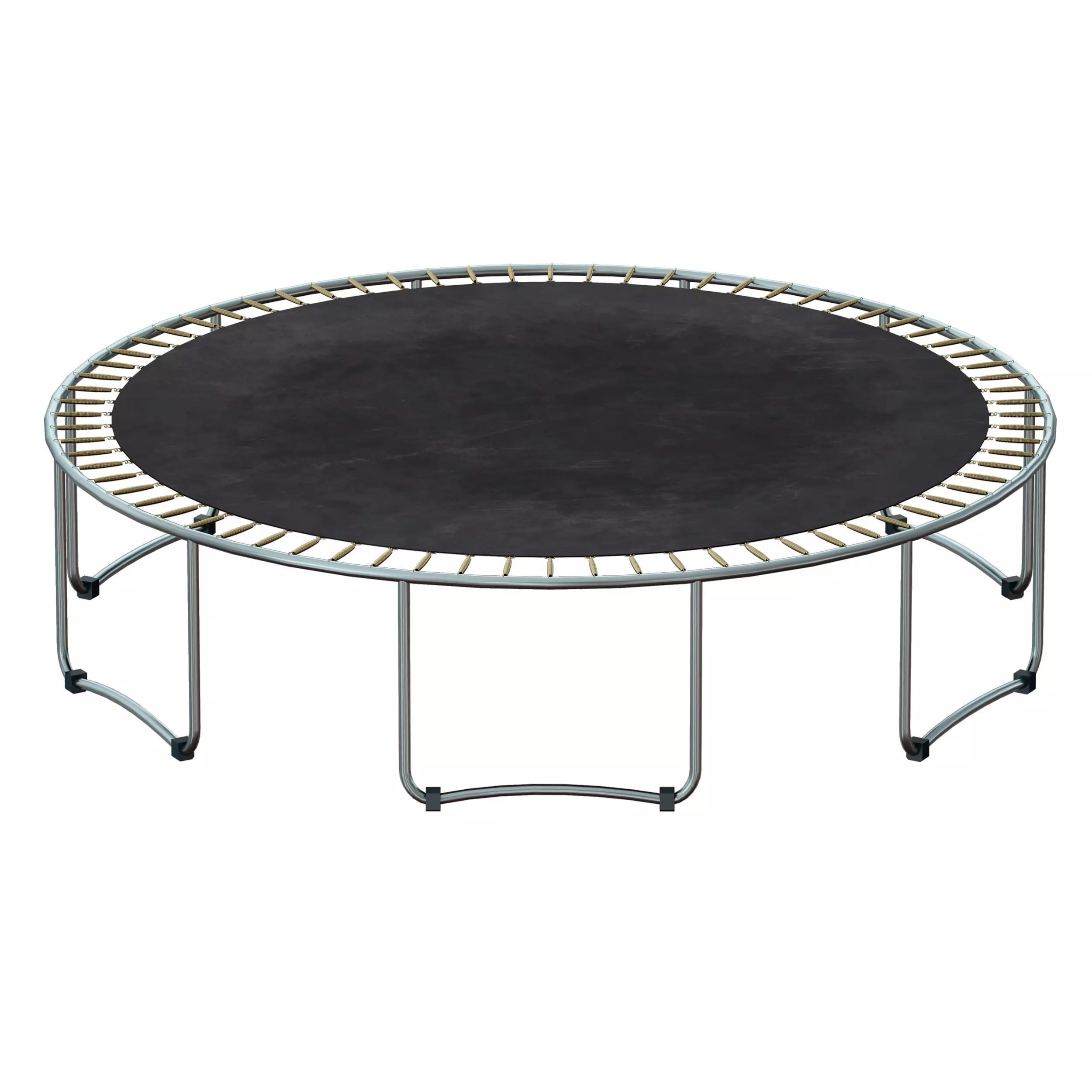 Round trampoline 3D model