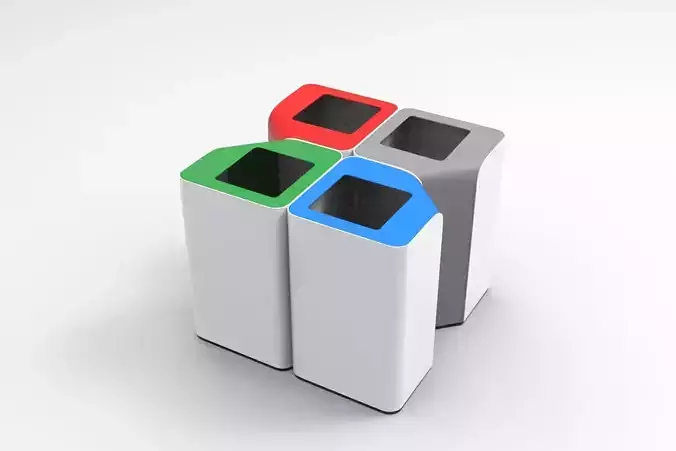 Modern Litter Bin