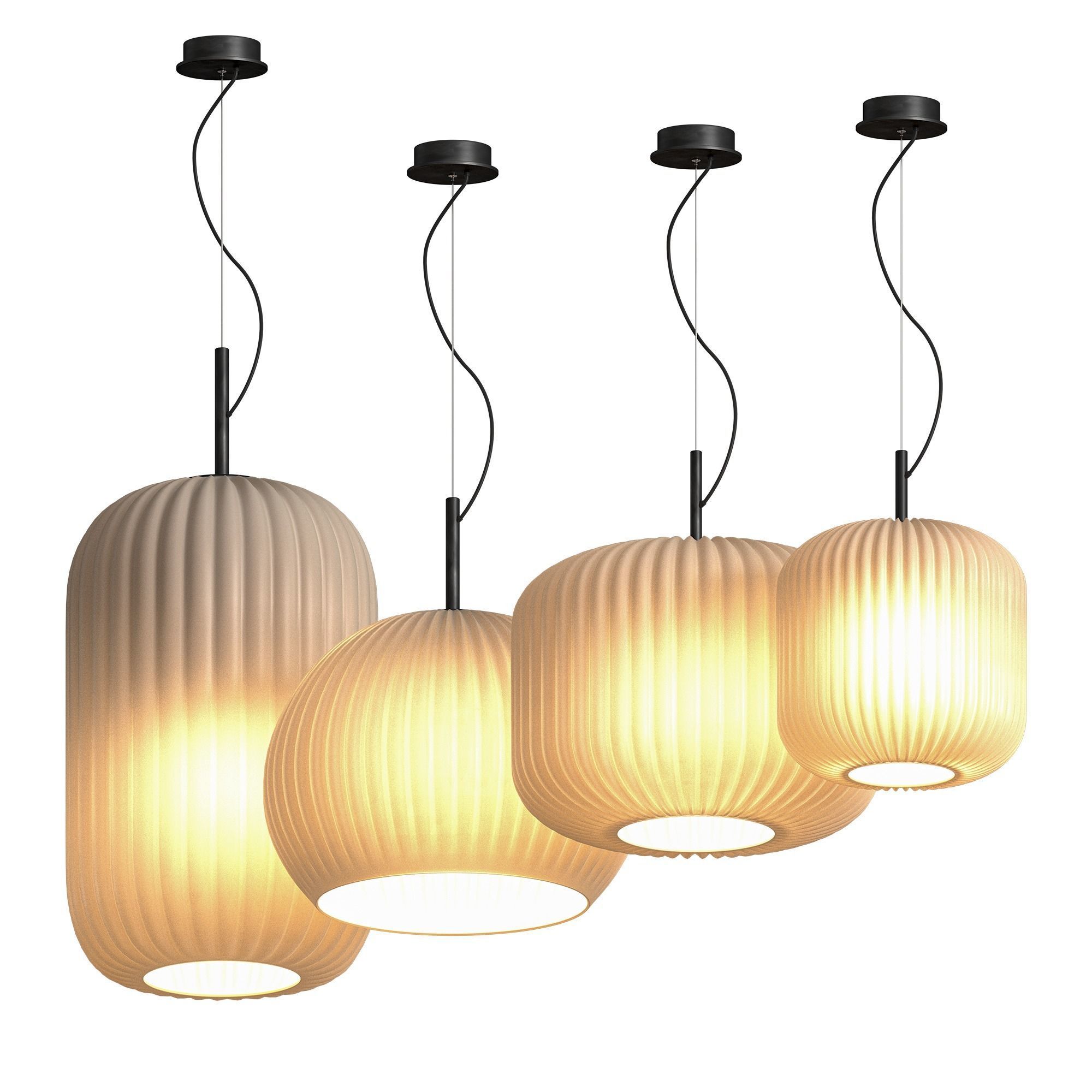 BLOOM Pendant Lamp Valaisin Gronlund 3D model_4