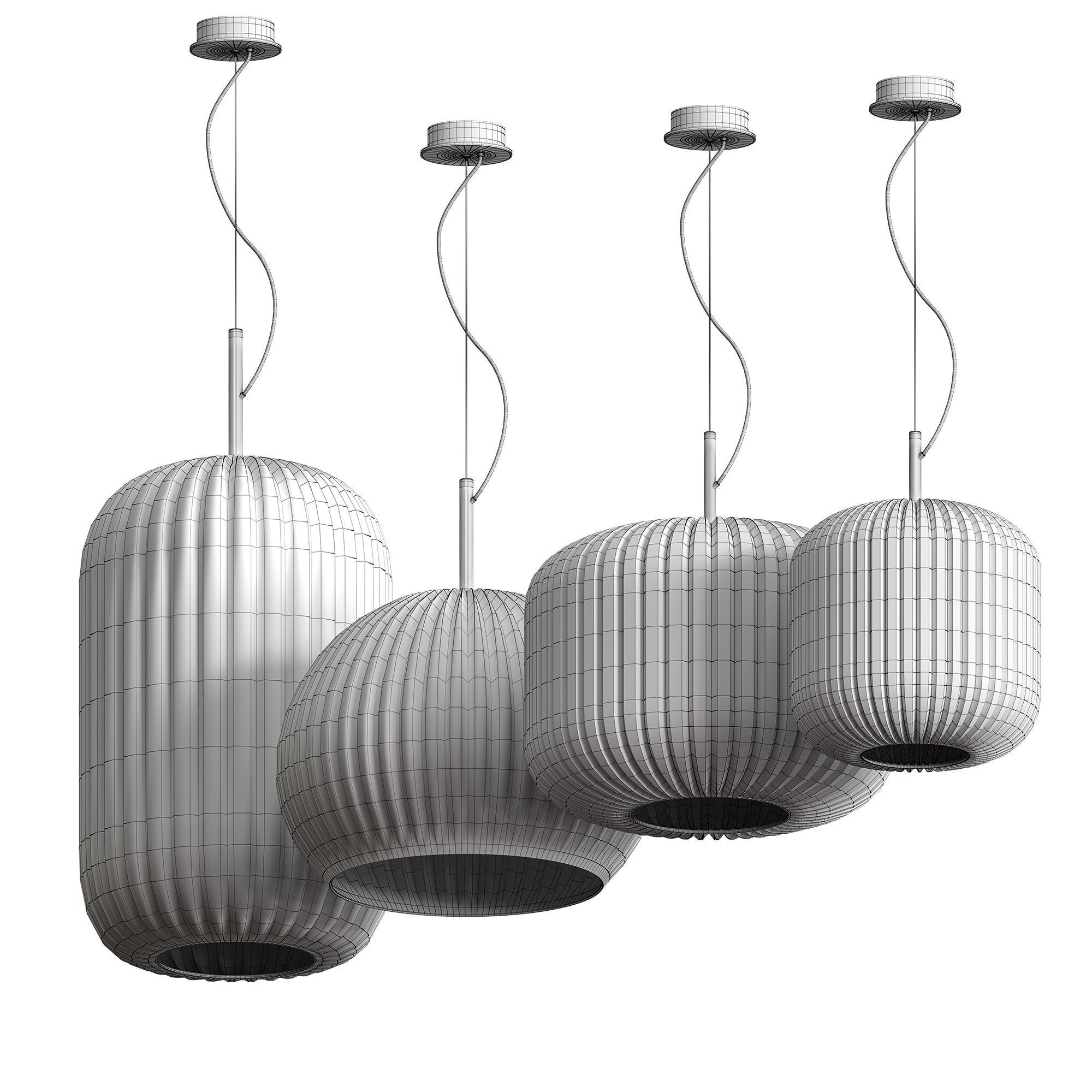 BLOOM Pendant Lamp Valaisin Gronlund 3D model_7