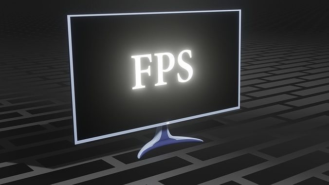 Gaming Monitor 3D model