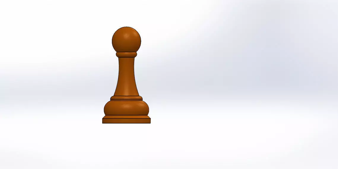 SoldierChess wooden chess piece Free 3D print model