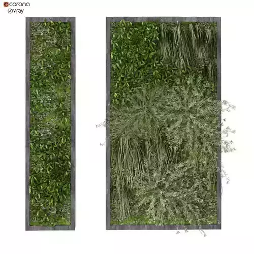 vertical plant 162 3D model