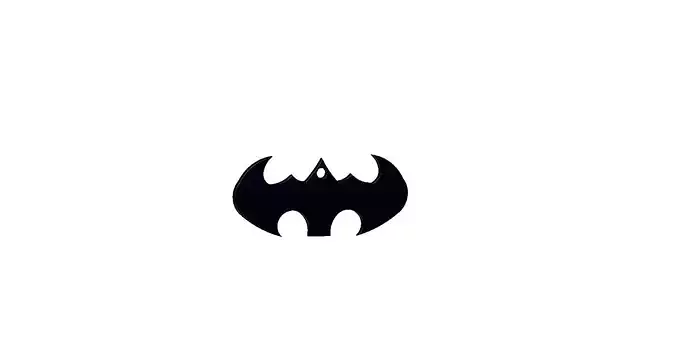 batman logo 3D print model