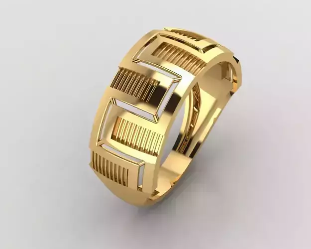 Woman Rings 3D print model