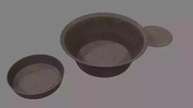 Zodiac ancient dishes 4K PBR