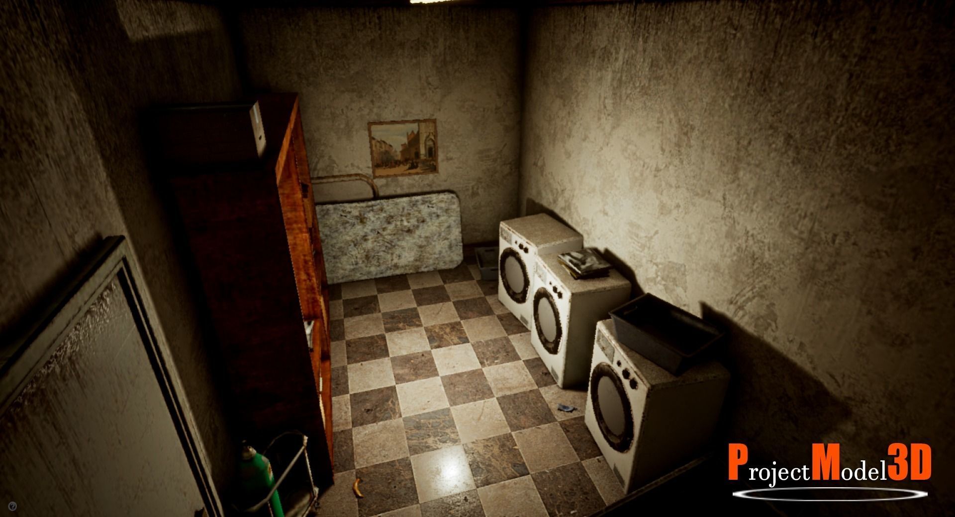 UE4 Build modular package Mobile devices-Version 001 Low-poly 3D model_14