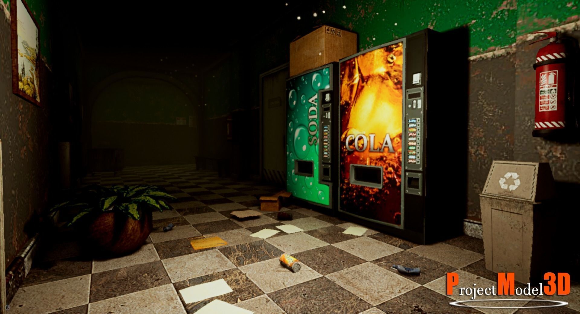 UE4 Build modular package Mobile devices-Version 001 Low-poly 3D model_18