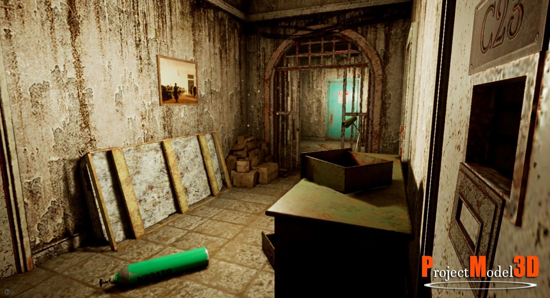 UE4 Build modular package Mobile devices-Version 001 Low-poly 3D model_3