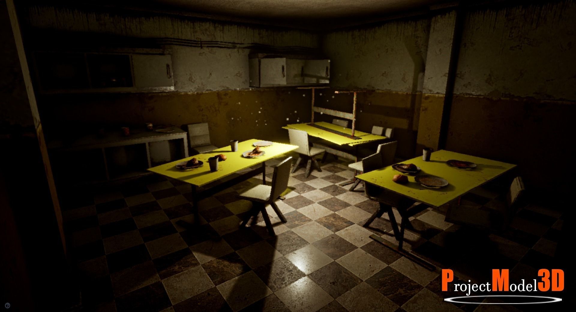 UE4 Build modular package Mobile devices-Version 001 Low-poly 3D model_17