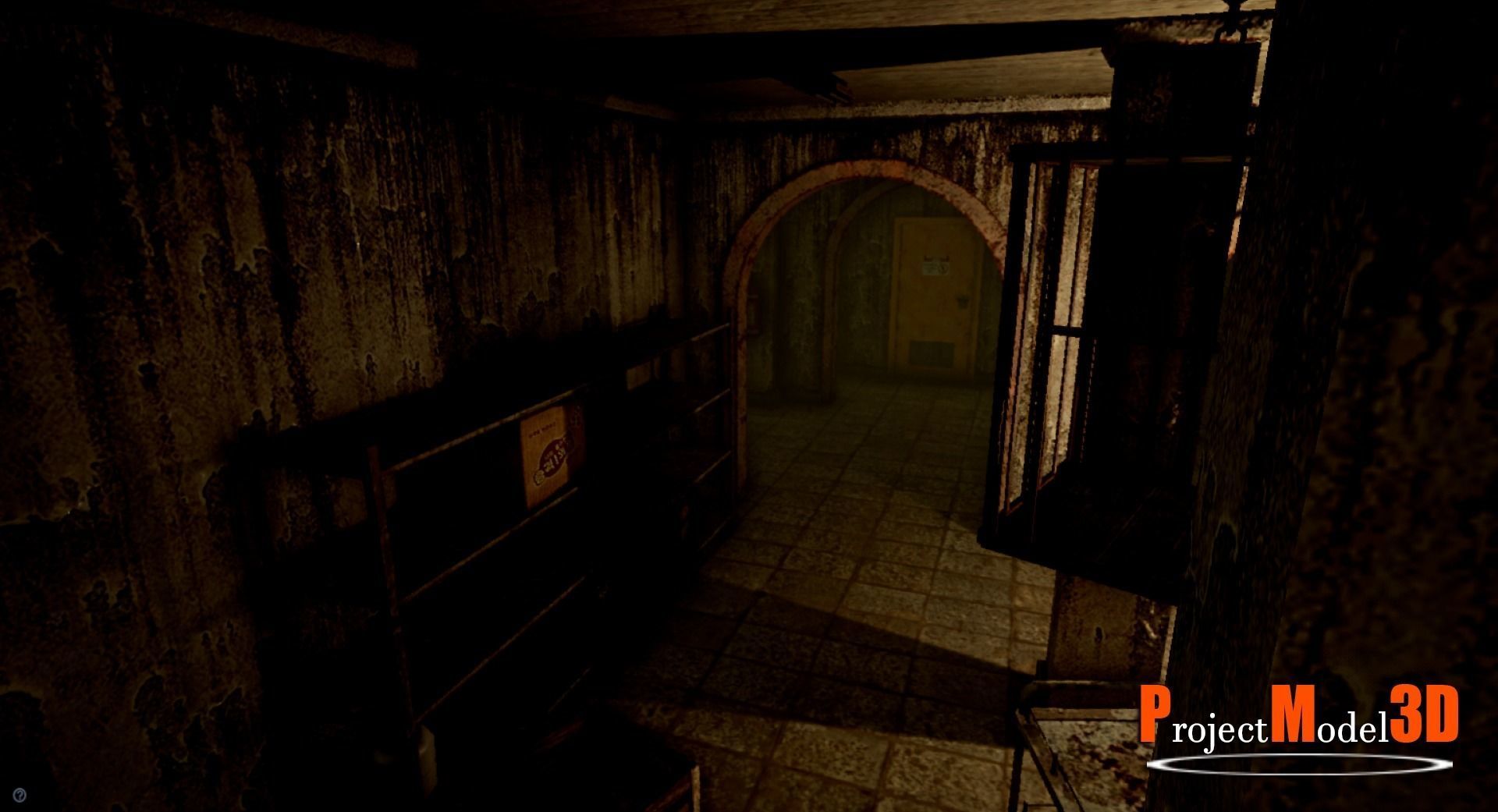 UE4 Build modular package Mobile devices-Version 001 Low-poly 3D model_11