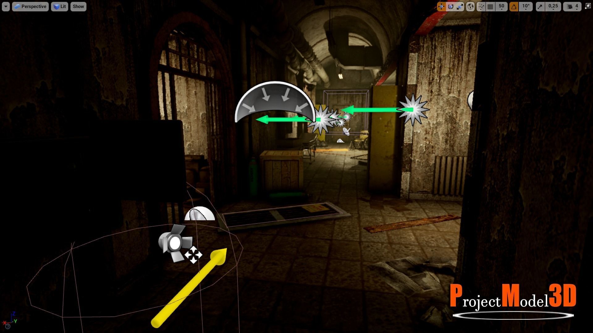 UE4 Build modular package Mobile devices-Version 001 Low-poly 3D model_6