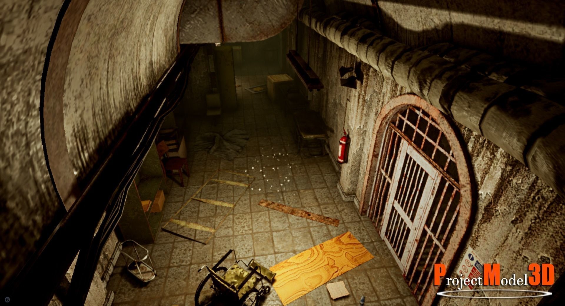 UE4 Build modular package Mobile devices-Version 001 Low-poly 3D model_12