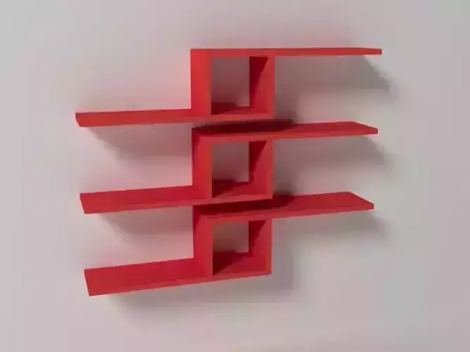 3d model of the shelf