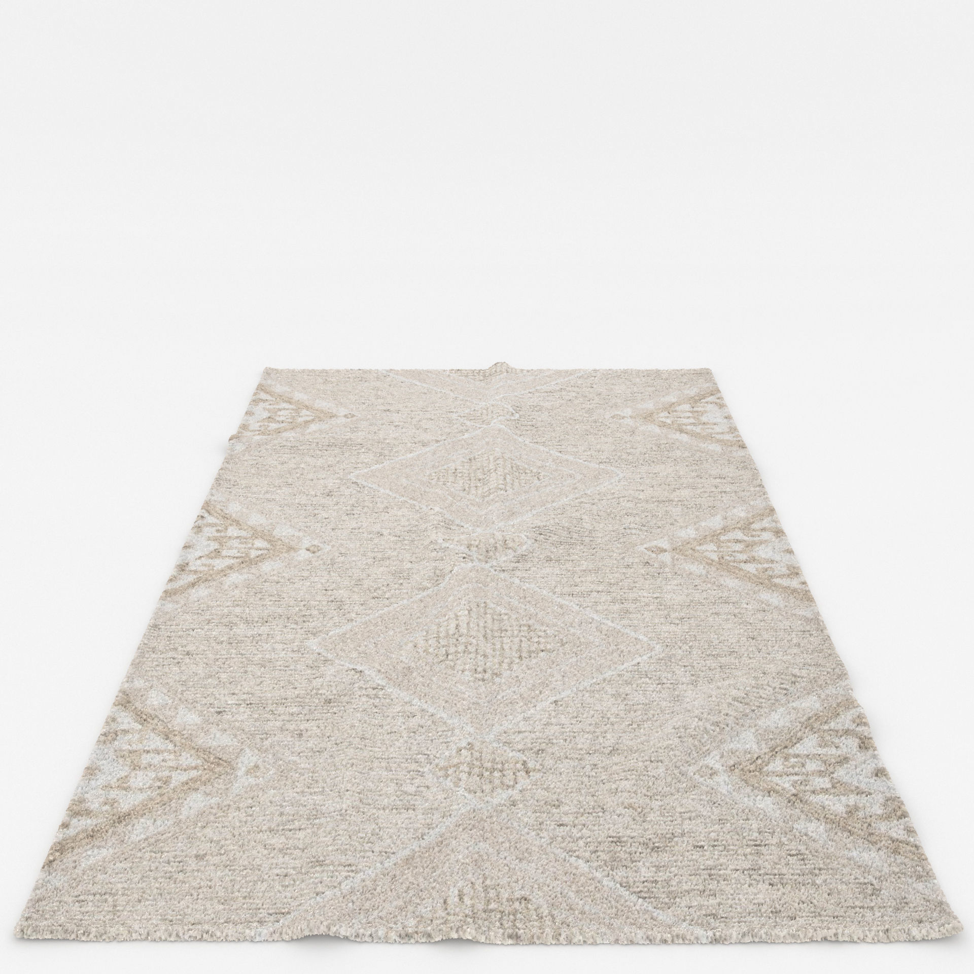 Rugs No 483 Low-poly 3D model_5
