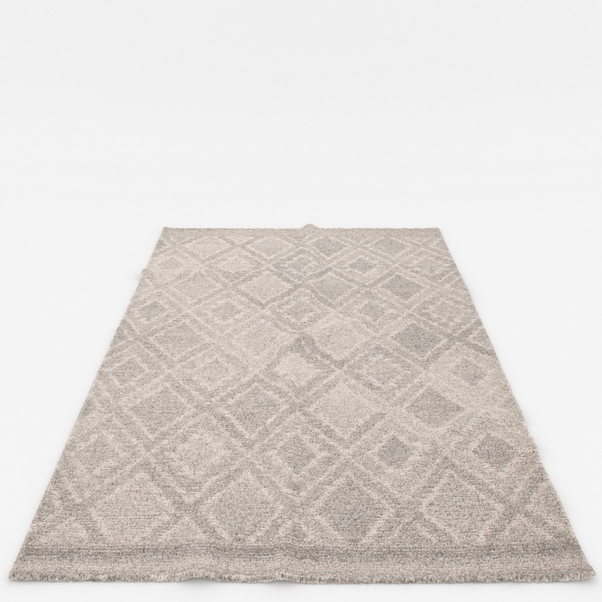 Rugs No 483 Low-poly 3D model_4