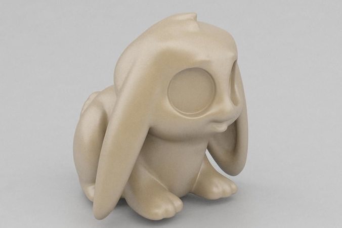 Easter Bunny 3D print model