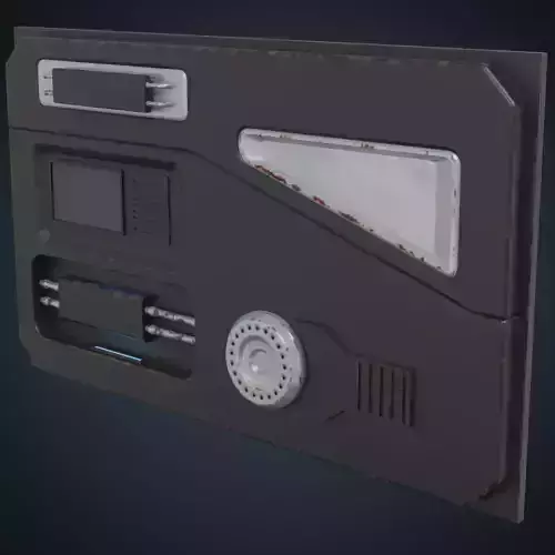 Sci Fi Prop 1B Low-poly 3D model
